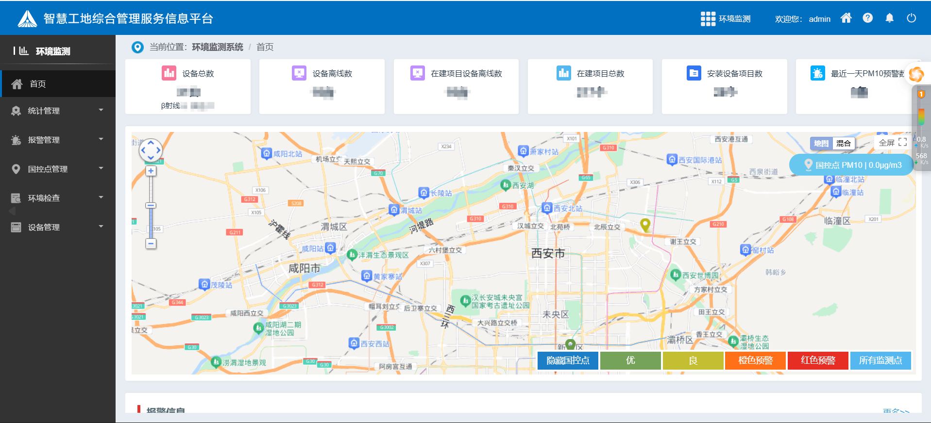工地?fù)P塵在線監(jiān)測系統(tǒng)助力工地創(chuàng)建環(huán)保的高標(biāo)準(zhǔn)管理！