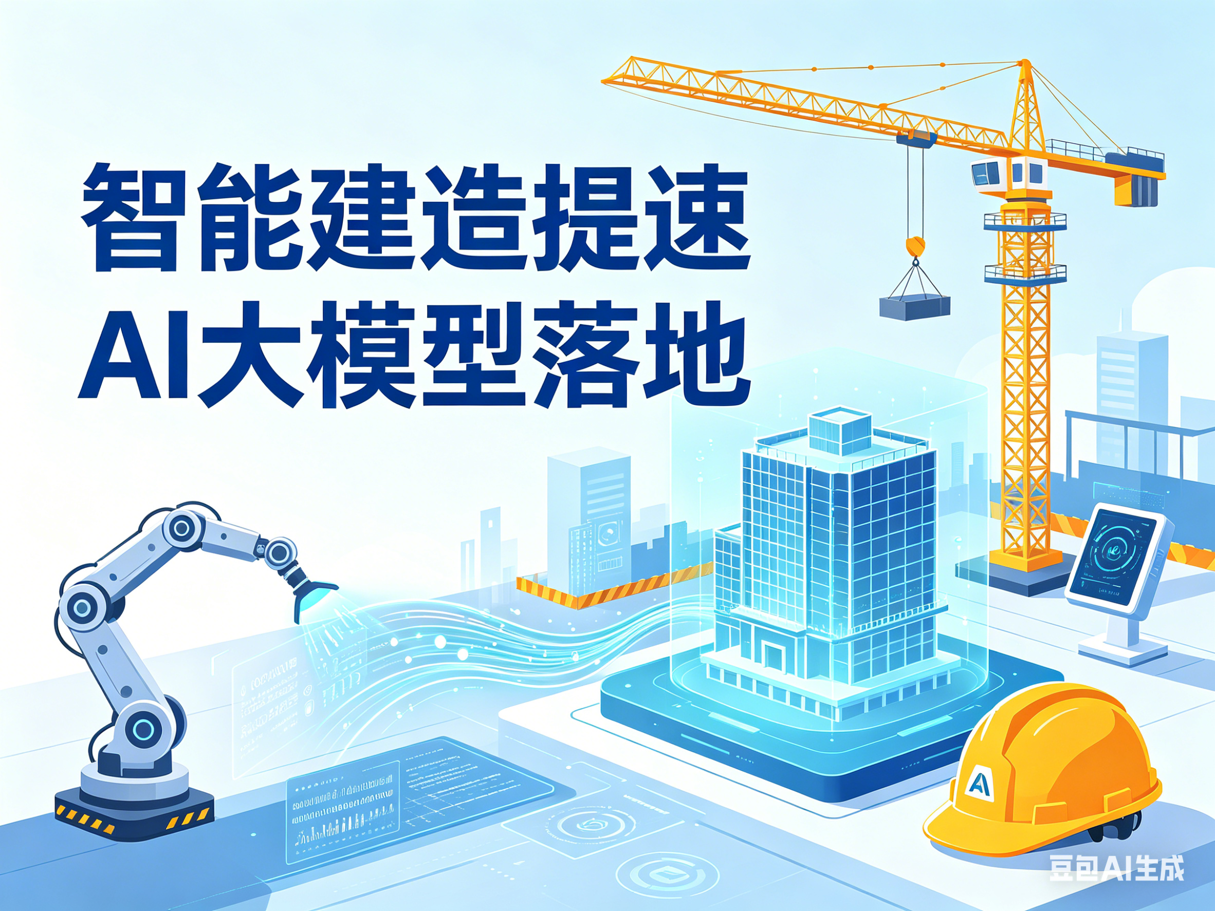 智能化提速，建筑行業(yè)AI大模型時代來臨？