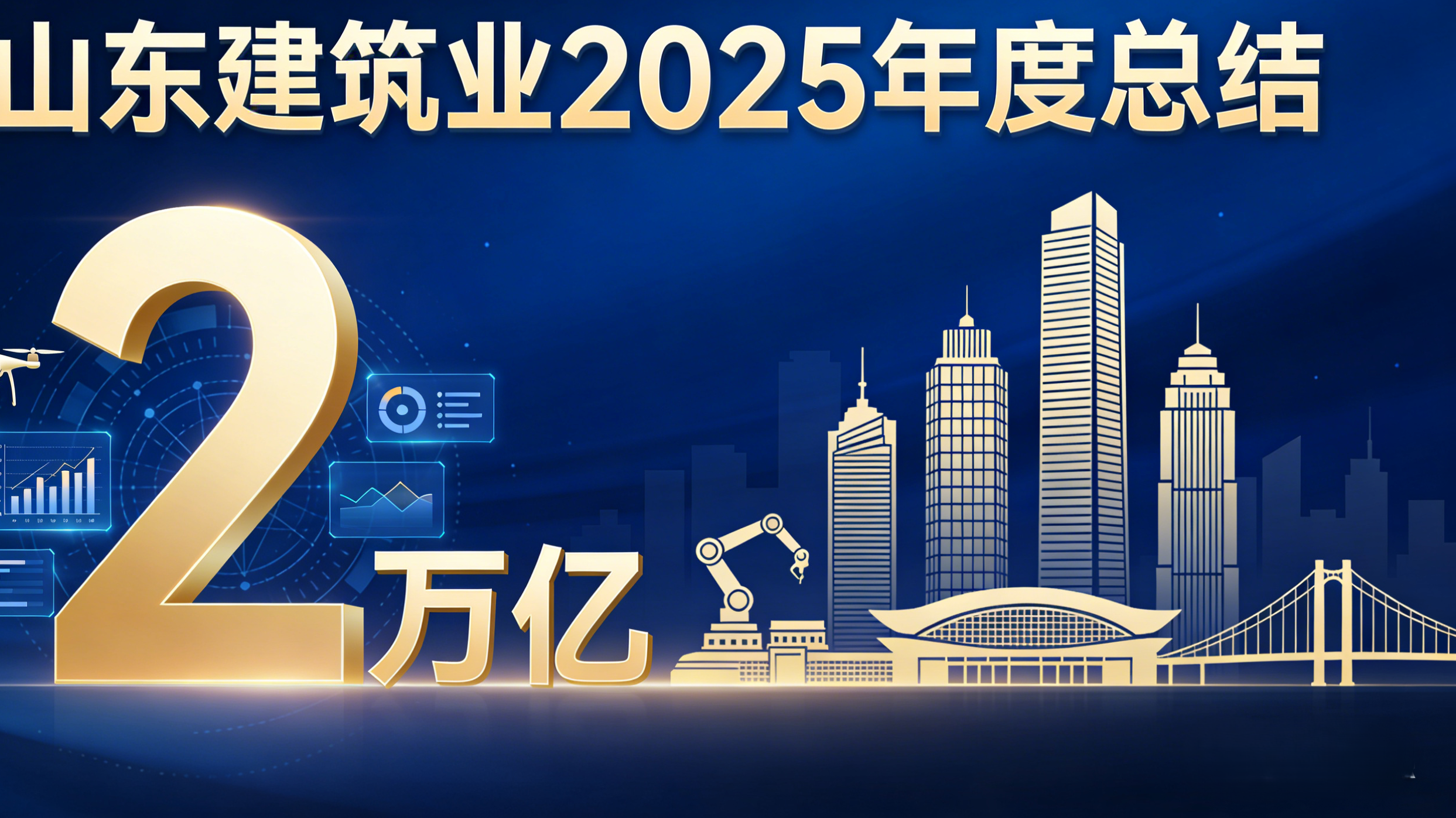 山東建筑業(yè)有多強(qiáng)？2025年產(chǎn)值近2萬(wàn)億！